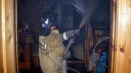 Пожарно-спасательные подразделения выезжали на пожар в Лешуконском МО Архангельской области.
